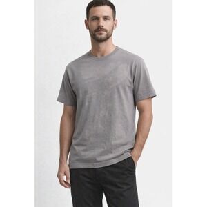 Maison Article Standard T Shirt Mens Medium Sun Faded Grey Short Sleeve Thrash